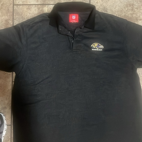NFL Ravens Polo Shirt XL - Picture 2 of 6